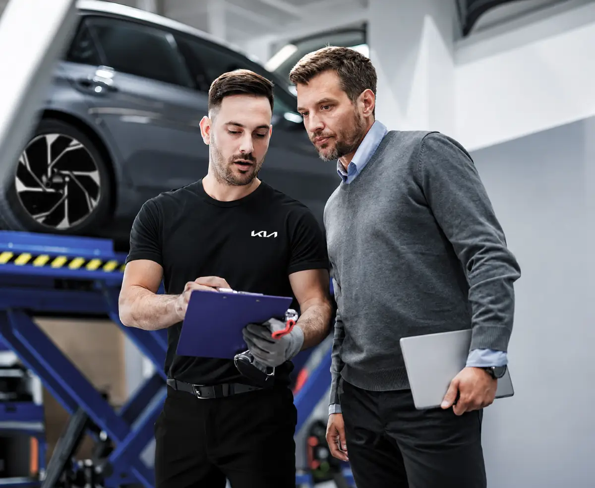 Kia Vehicle for Service